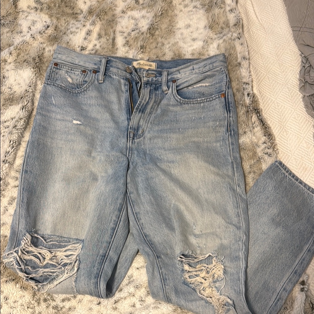Madewell Blue Jeans perfect Vintage Distressed
